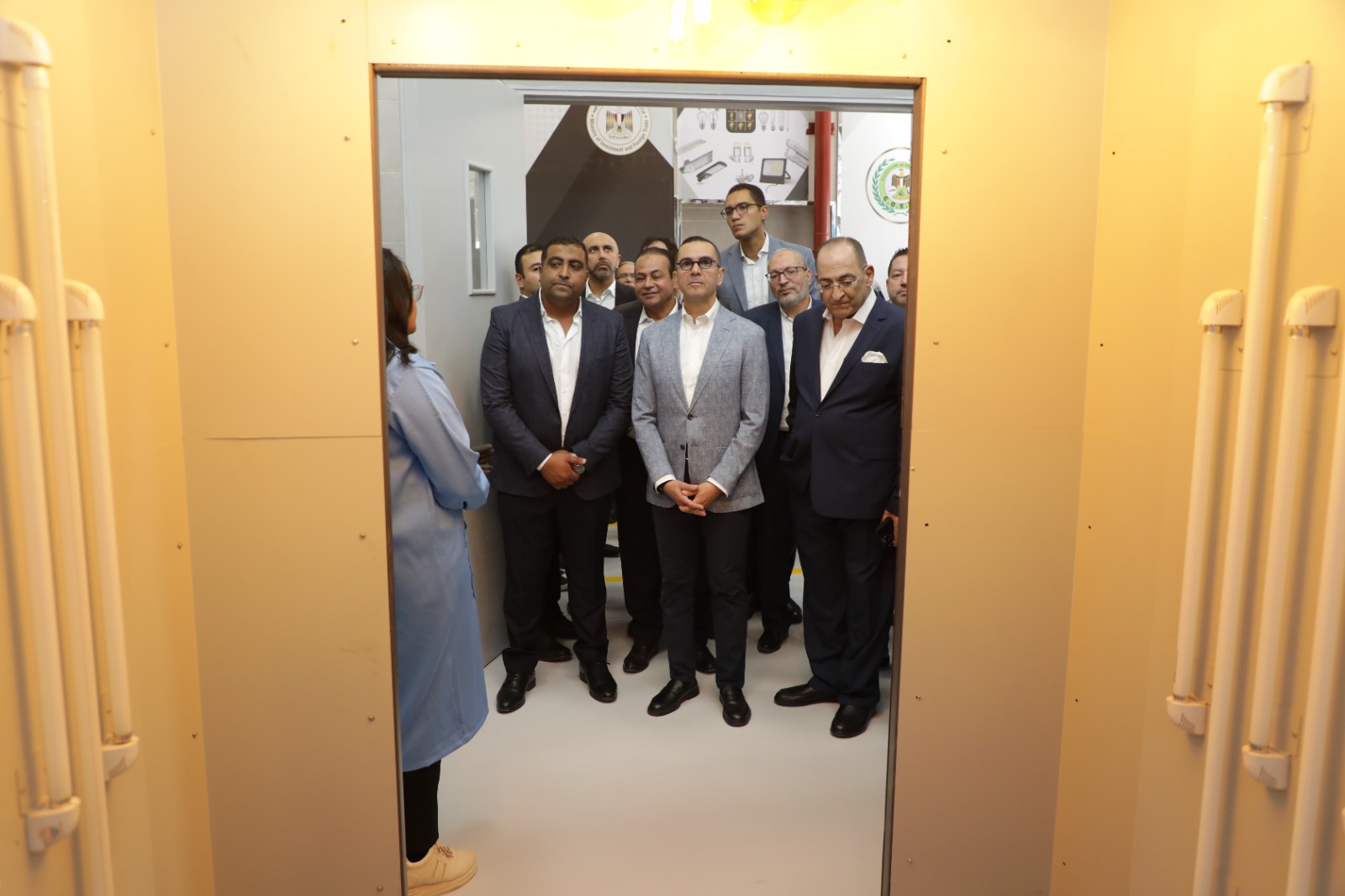 وزير الاستثمار والتجارة الخارجية يفتتح المرحلة الثانية من المعامل الصناعية بميناء السخنة