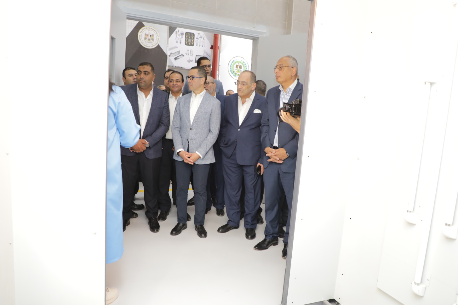 وزير الاستثمار والتجارة الخارجية يفتتح المرحلة الثانية من المعامل الصناعية بميناء السخنة