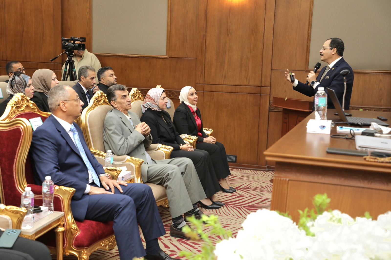 ندوة تثقيفية بمناسبة مرور 52 عاما على ذكرى انتصارات حرب اكتوبر المجيدة