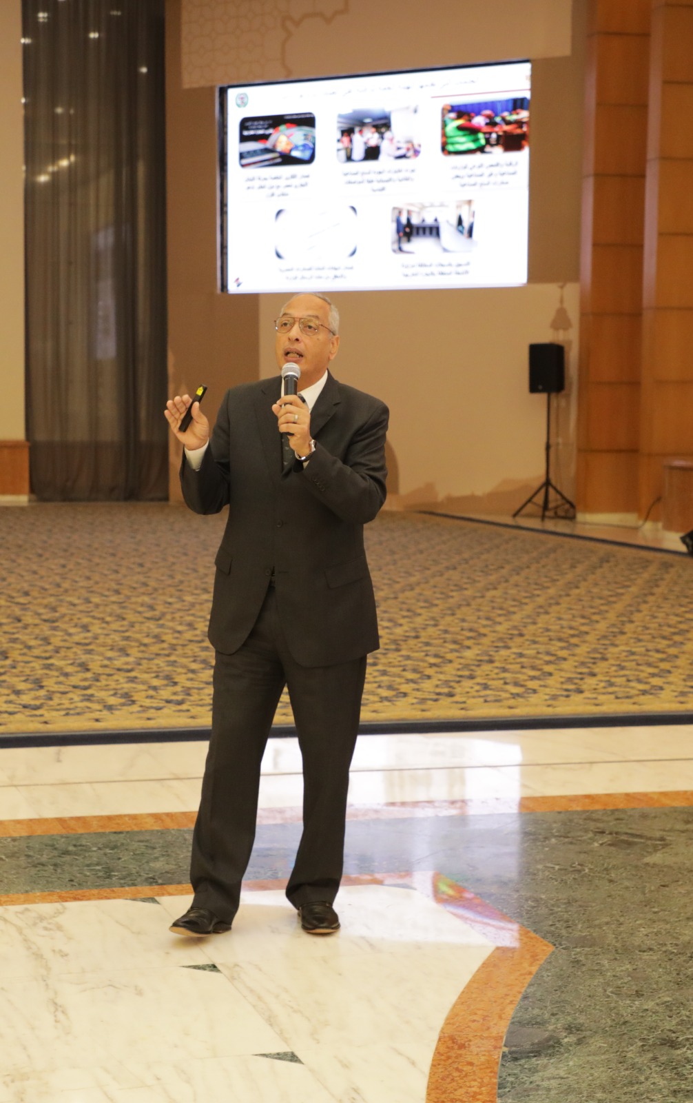 م. عصام النجار يشارك فى فاعليات مؤتمر تحديات السلامة والصحة المهنية