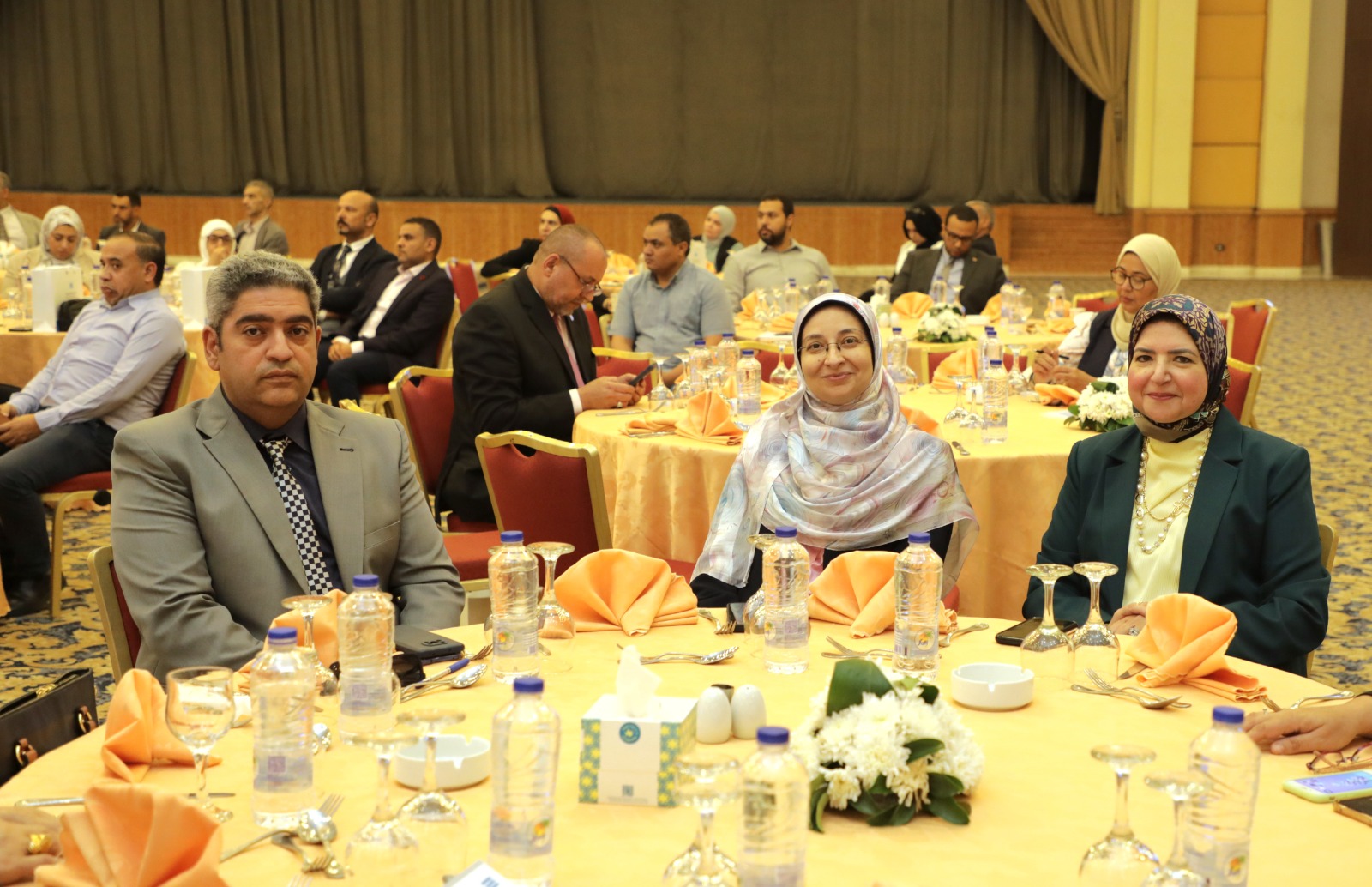 م. عصام النجار يشارك فى فاعليات مؤتمر تحديات السلامة والصحة المهنية