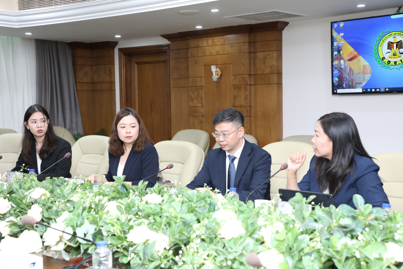 م. عصام النجار يوقع بروتوكول تعاون بين الهيئة العامة للرقابة على الصادرات والواردات و شركة CVC الصينية في مجالات الفحص والتحليل للسلع الصناعية .