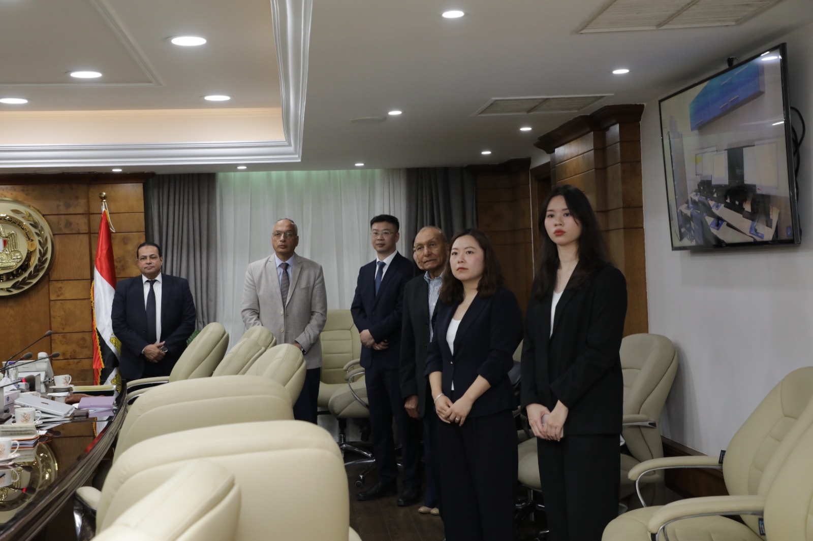 م. عصام النجار يوقع بروتوكول تعاون بين الهيئة العامة للرقابة على الصادرات والواردات و شركة CVC الصينية في مجالات الفحص والتحليل للسلع الصناعية .