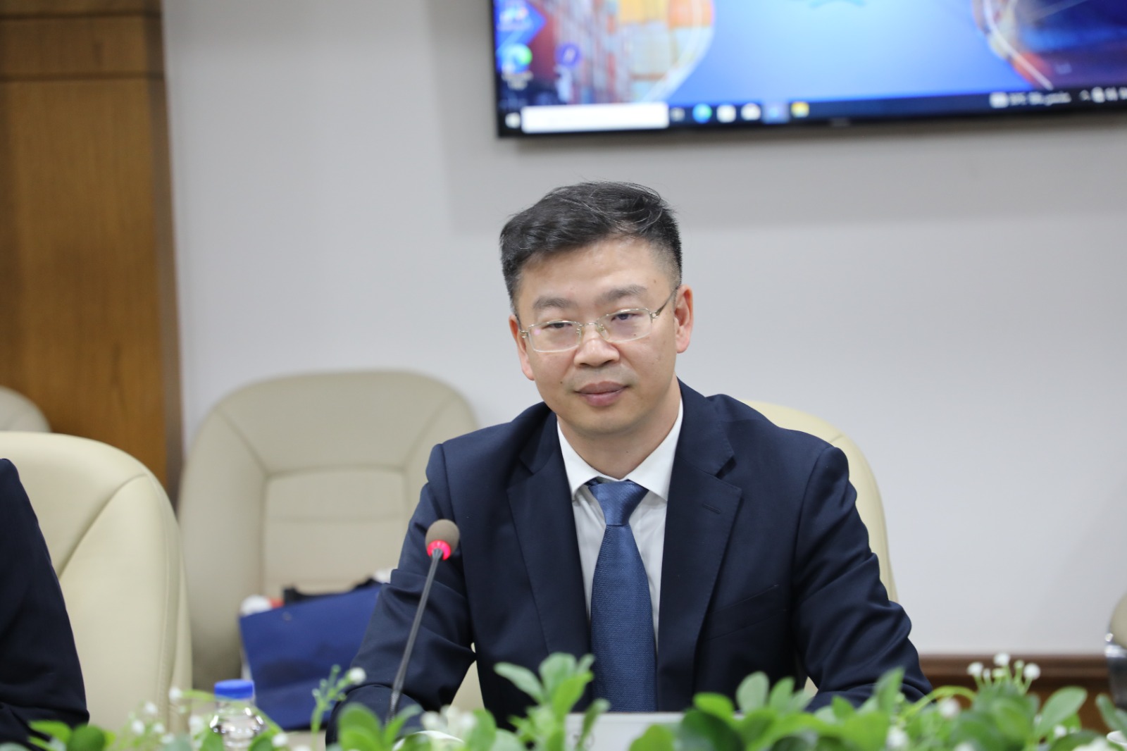 م. عصام النجار يوقع بروتوكول تعاون بين الهيئة العامة للرقابة على الصادرات والواردات و شركة CVC الصينية في مجالات الفحص والتحليل للسلع الصناعية .