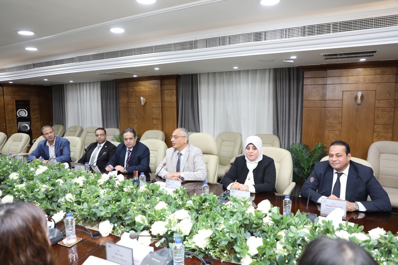 م. عصام النجار يوقع بروتوكول تعاون بين الهيئة العامة للرقابة على الصادرات والواردات و شركة CVC الصينية في مجالات الفحص والتحليل للسلع الصناعية .