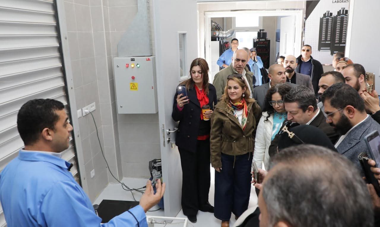 م. عصام النجار يستقبل وفدا من كبار الشركات  المصدرة اعضاء  المجلس التصديرى  للصناعات الهندسية بالمعامل الصناعية  بميناء السخنة