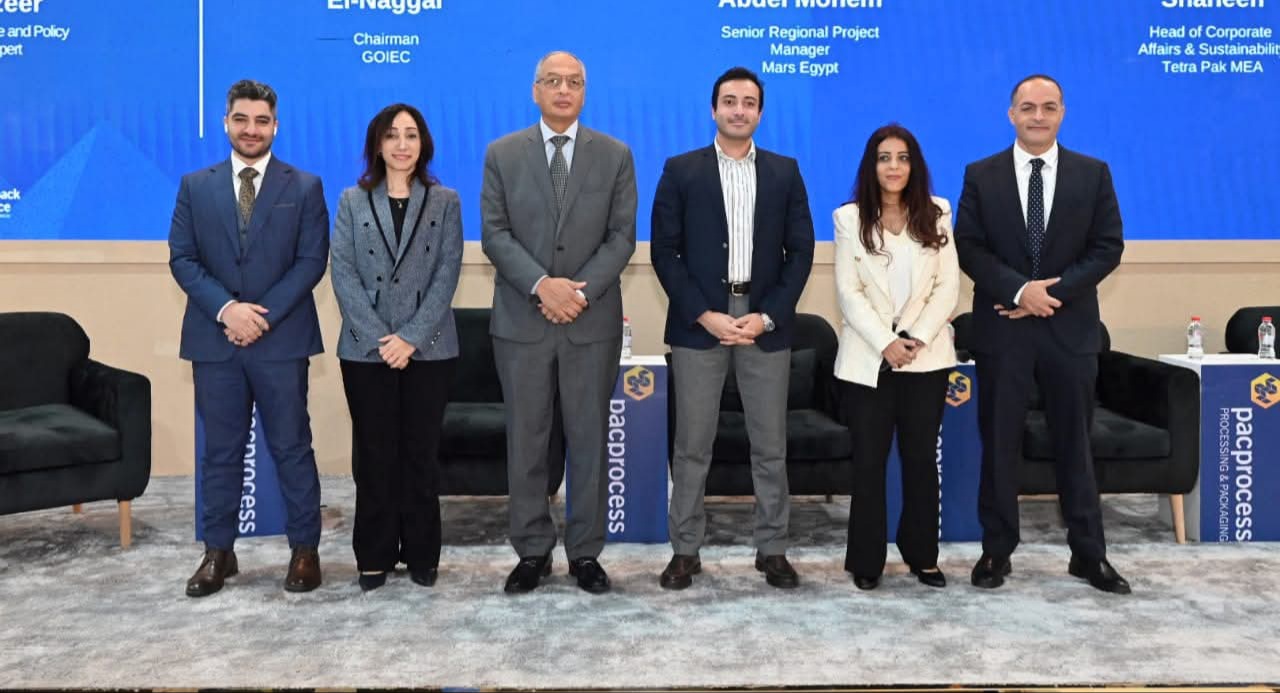 Eng. Essam El Naggar, President of the GOEIC, participates in the events of "Food Africa and Pacprocess 2025" Exhibition and he emphasizes the strategic role of the General Organization for Export and Import Control in developing packaging technologies for food contact materials.