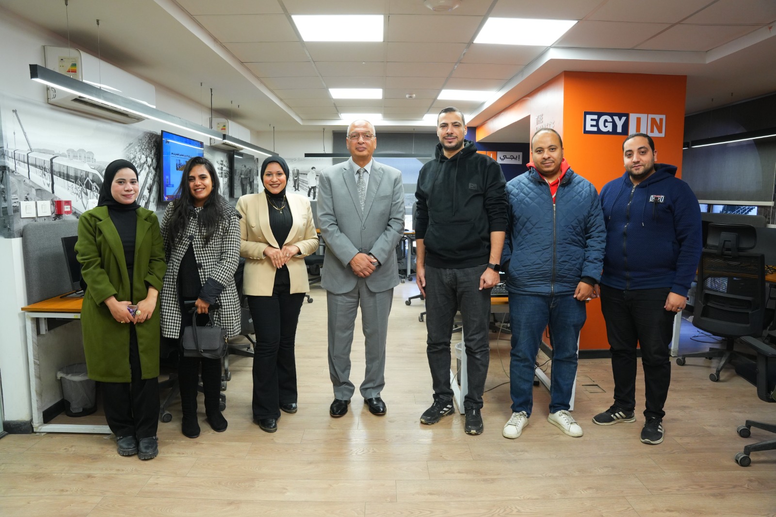 المهندس  عصام النجار يزور موقع «إيجي إن»، كأول موقع متخصص في مجالات الصناعة واللوجيستيات والاقتصاد وتسليط الضوء على القضايا الحيوية المرتبطة بهما، مشيدًا بمحتواه .