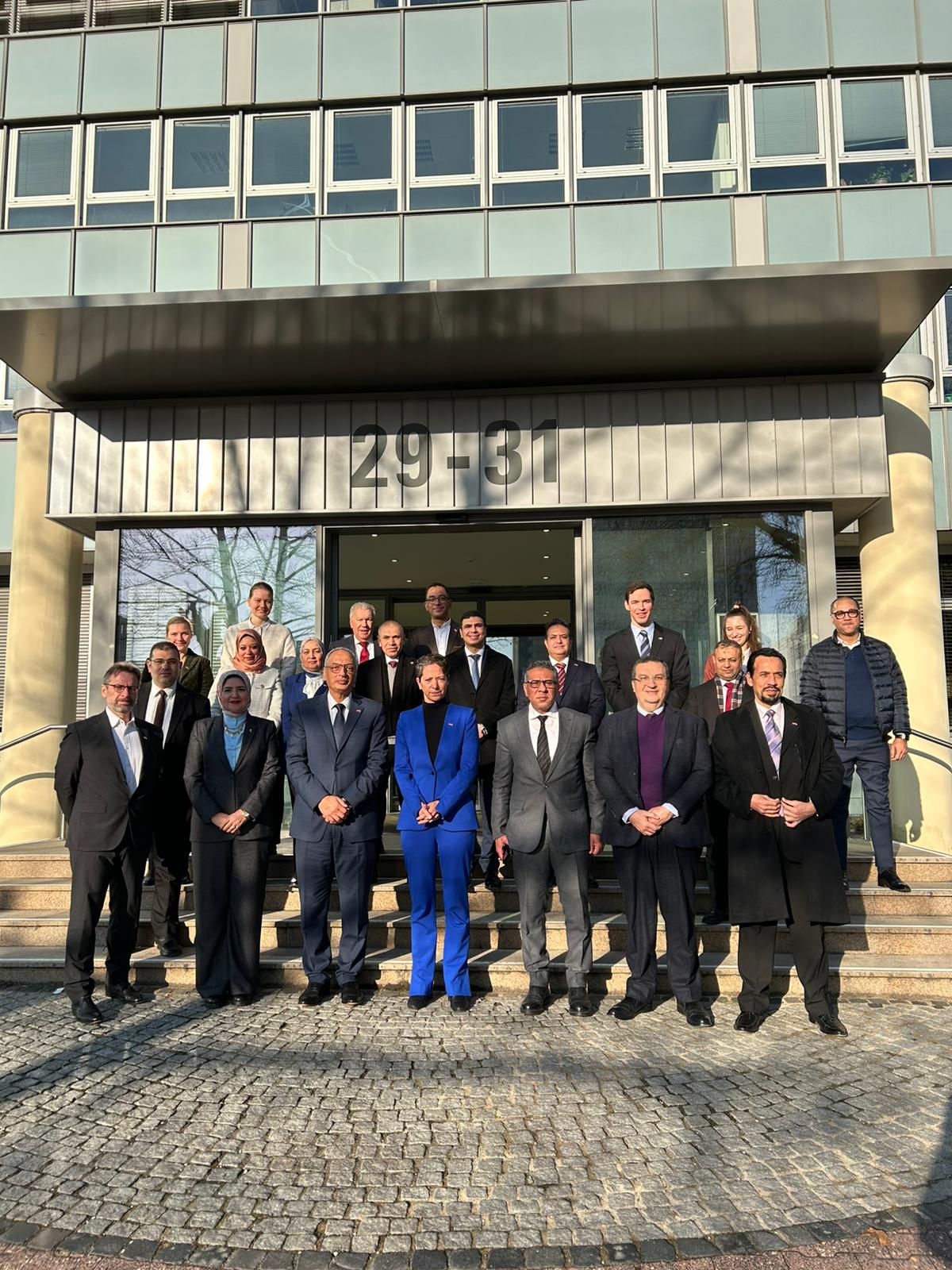 المهندس عصام النجار في زيارة رسمية إلى وكالة الرقابة علي الصادرات الألمانية لتعزيز التعاون وتبادل الخبرات .