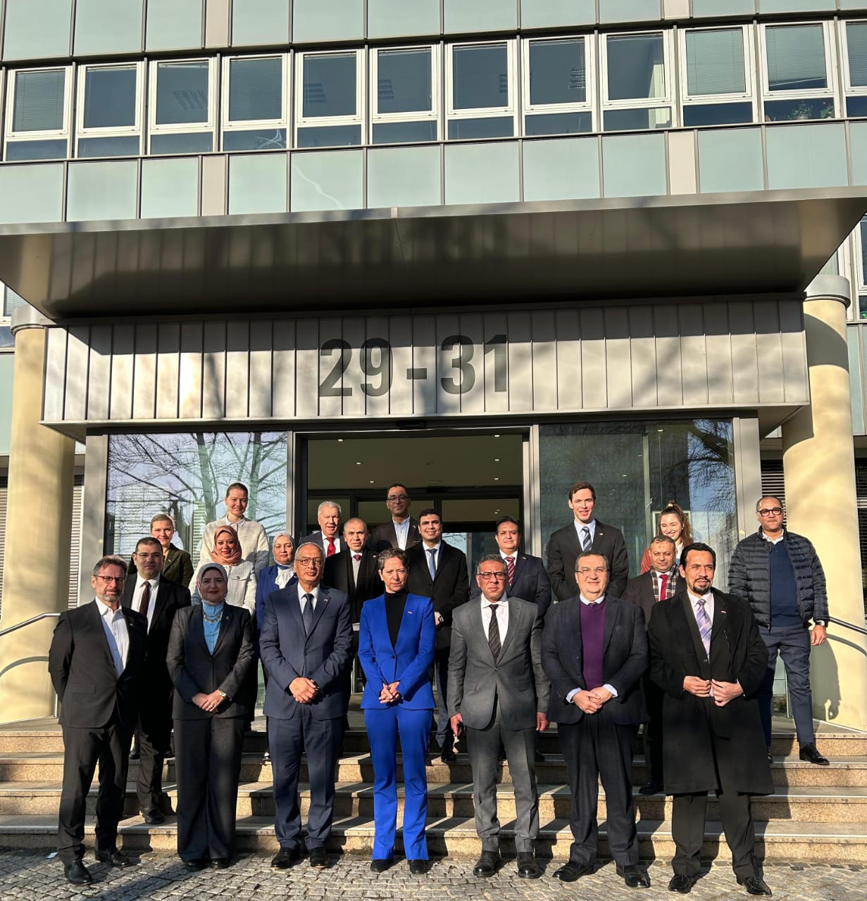 المهندس عصام النجار في زيارة رسمية إلى وكالة الرقابة علي الصادرات الألمانية لتعزيز التعاون وتبادل الخبرات .