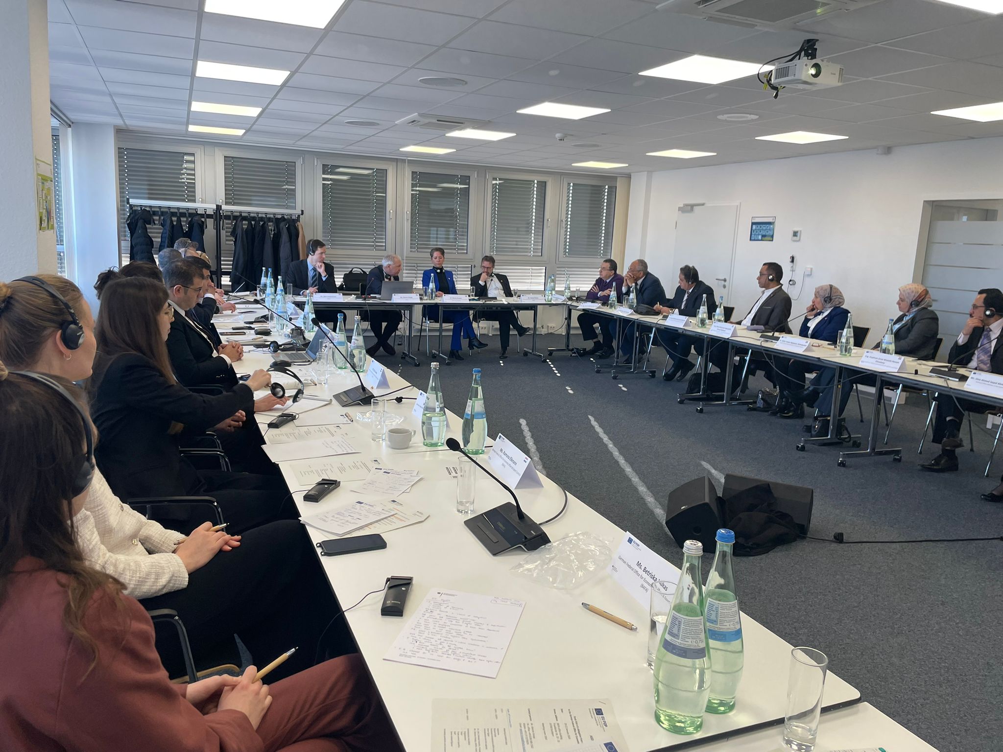 المهندس عصام النجار في زيارة رسمية إلى وكالة الرقابة علي الصادرات الألمانية لتعزيز التعاون وتبادل الخبرات .