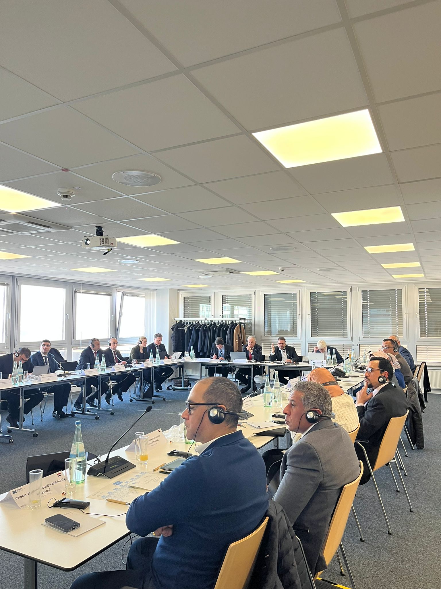 المهندس عصام النجار في زيارة رسمية إلى وكالة الرقابة علي الصادرات الألمانية لتعزيز التعاون وتبادل الخبرات .