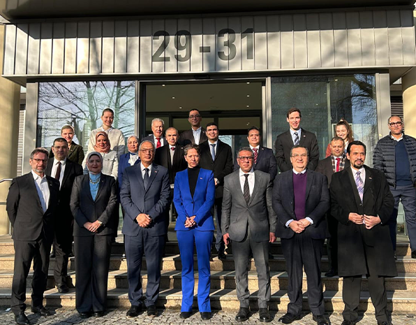 Engineer Essam El Naggar is on an official visit to the German Export Control Agency to enhance cooperation and exchange experiences.