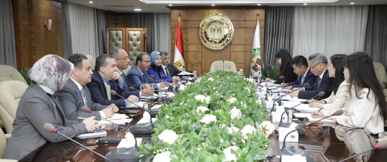 رئيس الهيئة العامة للرقابة على الصادرات والواردات يلتقي المدير العام لمكتب الصناعة والأمن والرقابة على الاستيراد والتصدير الصيني لبحث تعزيز التعاون الفني.