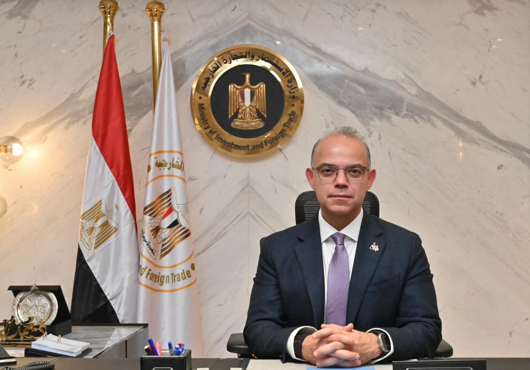 وزارة الاستثمار والتجارة الخارجية : الهيئة العامة للرقابة على الصادرات والواردات تواصل العمل بكامل طاقتها التشغيلية طوال أيام العام، بما في ذلك العطلات الرسمية دعمًا لمنظومة الإفراج الجمركي بالموانئ.