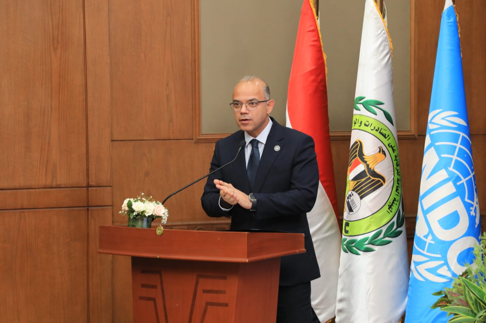وزير الاستثمار والتجارة الخارجية يشهد افتتاح وتسليم معدات معملية حديثة لدعم قدرات معامل الهيئة العامة للرقابة على الصادرات والواردات.