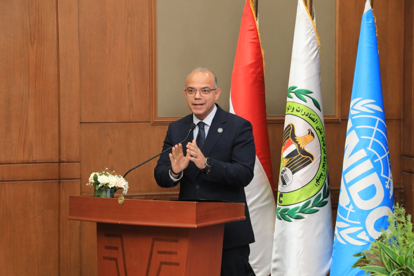 وزير الاستثمار والتجارة الخارجية يشهد افتتاح وتسليم معدات معملية حديثة لدعم قدرات معامل الهيئة العامة للرقابة على الصادرات والواردات.